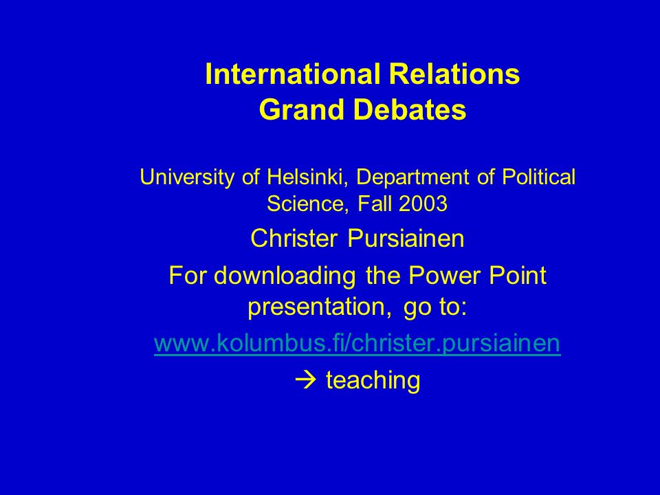 What is the role of diplomacy in contemporary international politics? Essay Sample